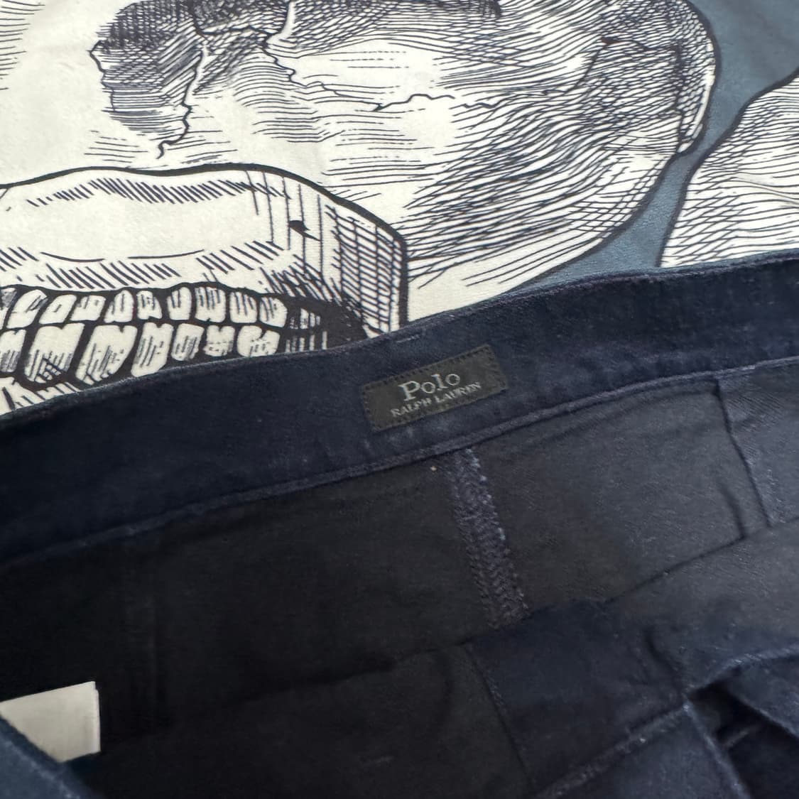 폴로랄프로렌 데님 미디스커트 0사이즈 여성 44~55사이즈  상품이미지2