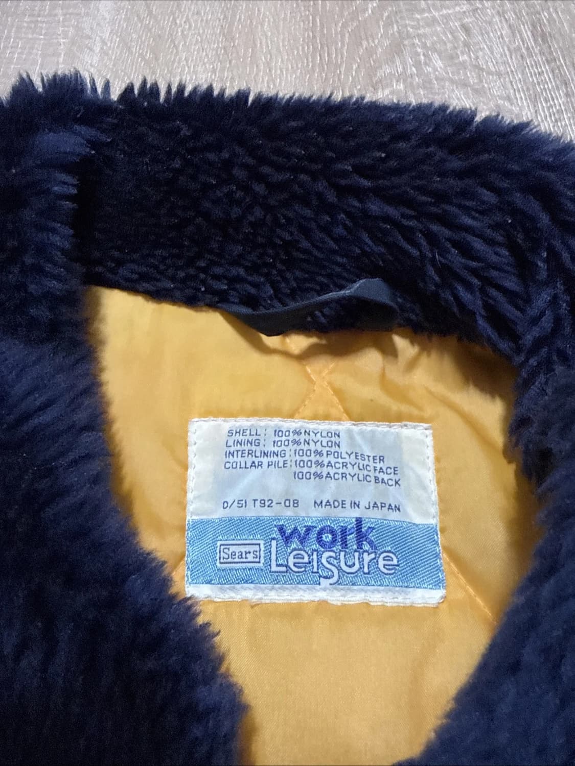 재패니즈 빈티지 70s 워크 레저 시어스 자켓 상품이미지3