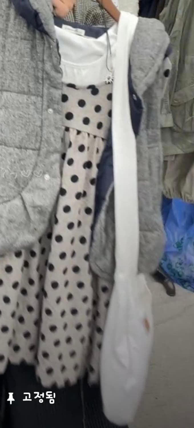 도트 그레이 세트 상품이미지1