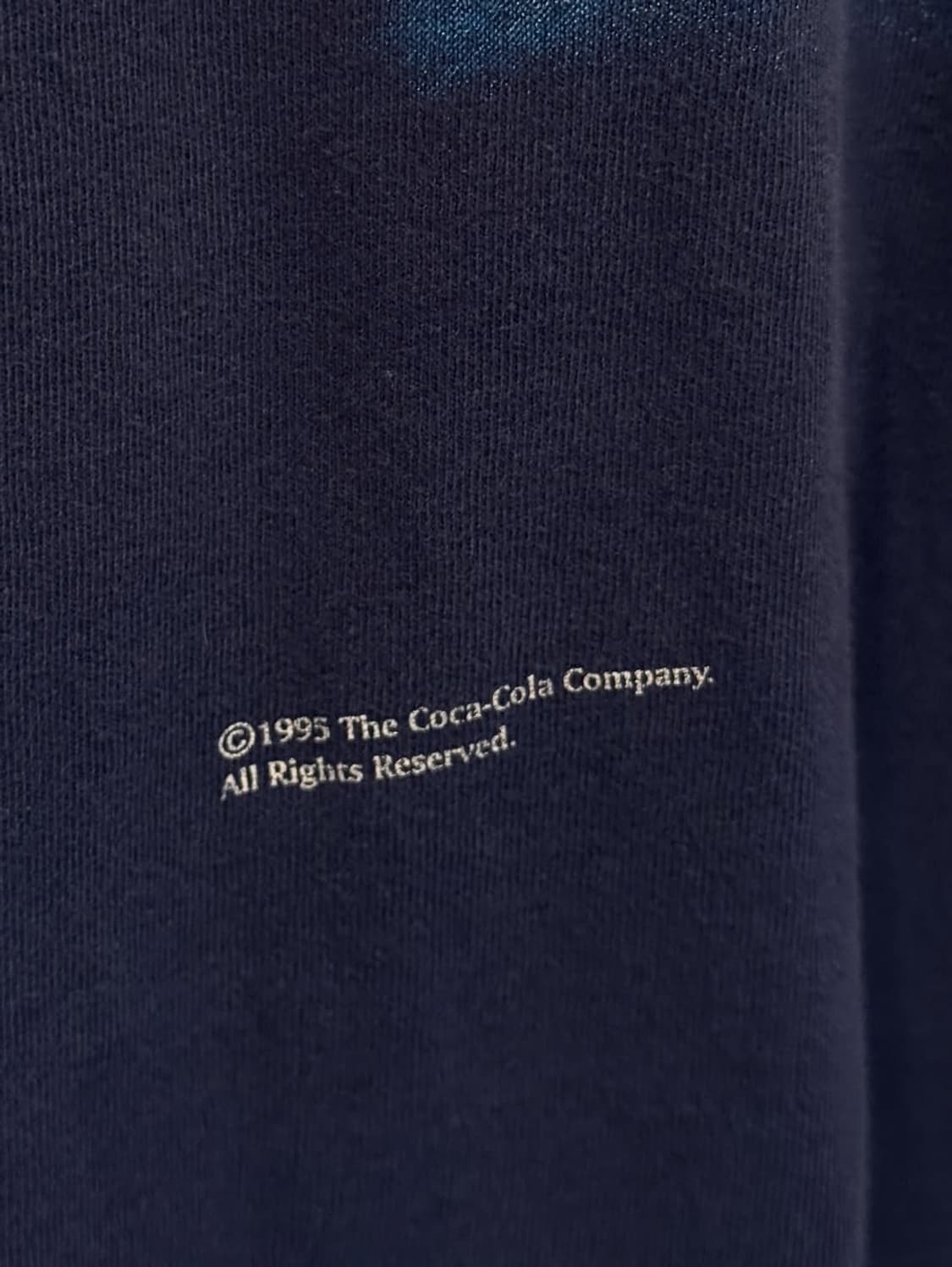 🎿 Coca-Cola 빈티지 폴라베어 스키 티셔츠 (1995년) 상품이미지3