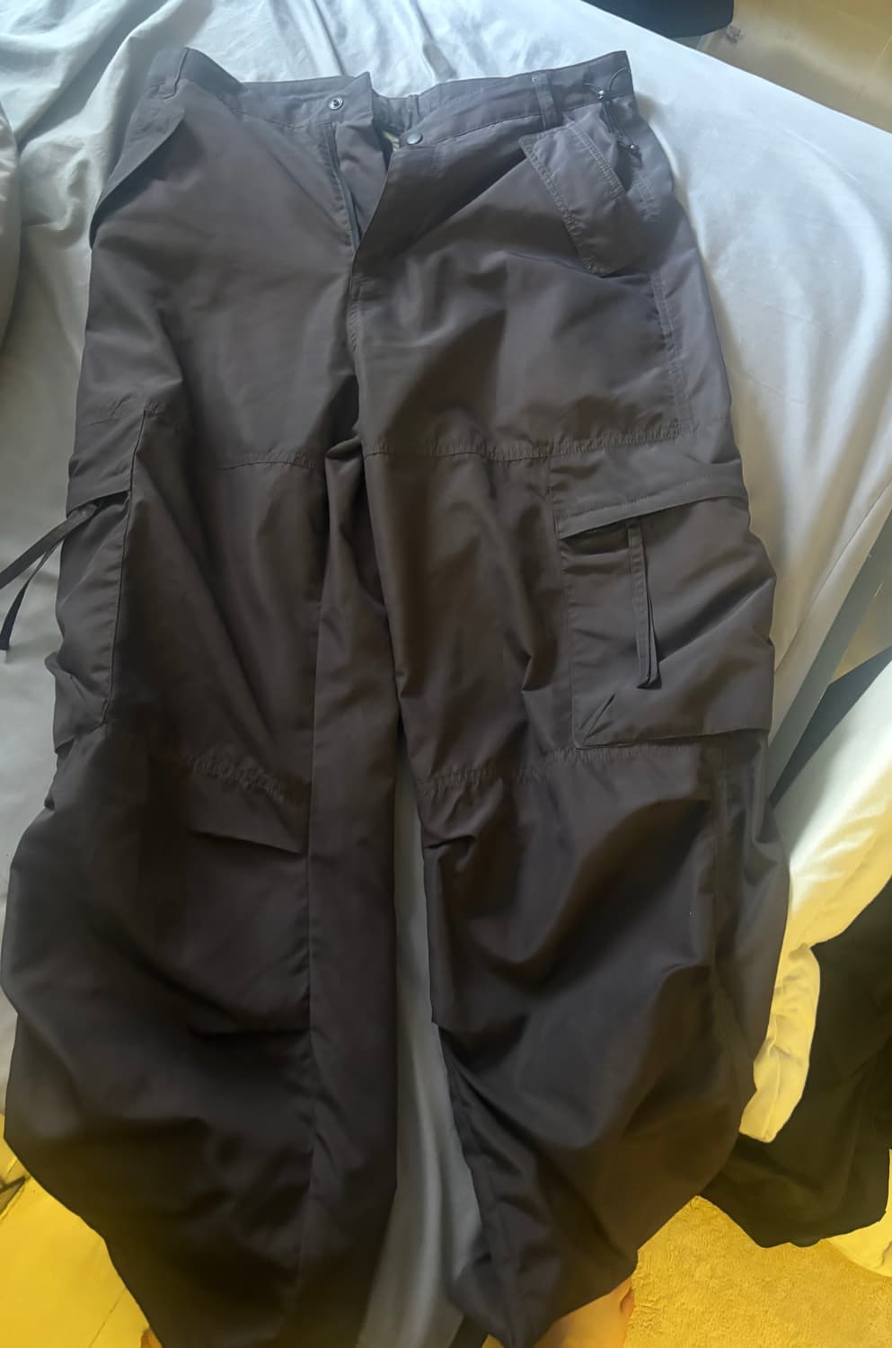 인사일런스 타이다이 라이트웨이트 팬츠 다크브라운 m사이즈 판매합니다 상품이미지3