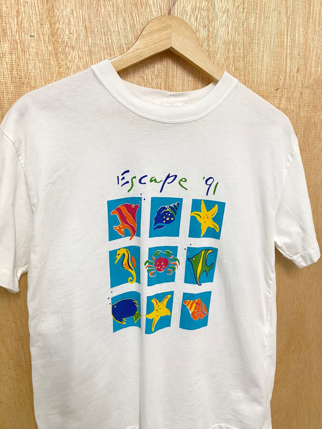 90s tropical fish t-shirt 90년대 열대어 티셔츠 상품이미지3
