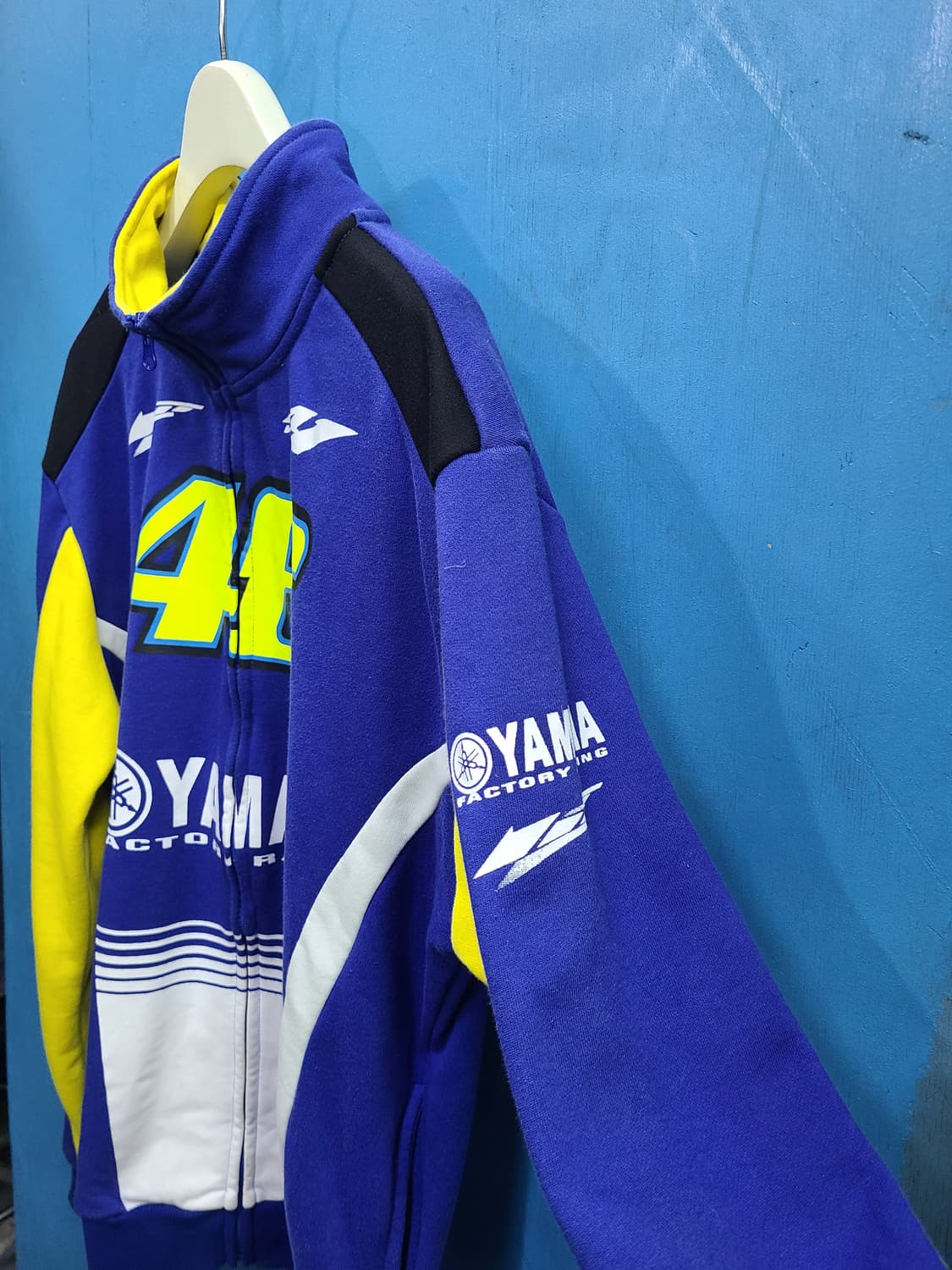 희귀 VR46 야마하 롯시 공식 레이싱집업 상품이미지3