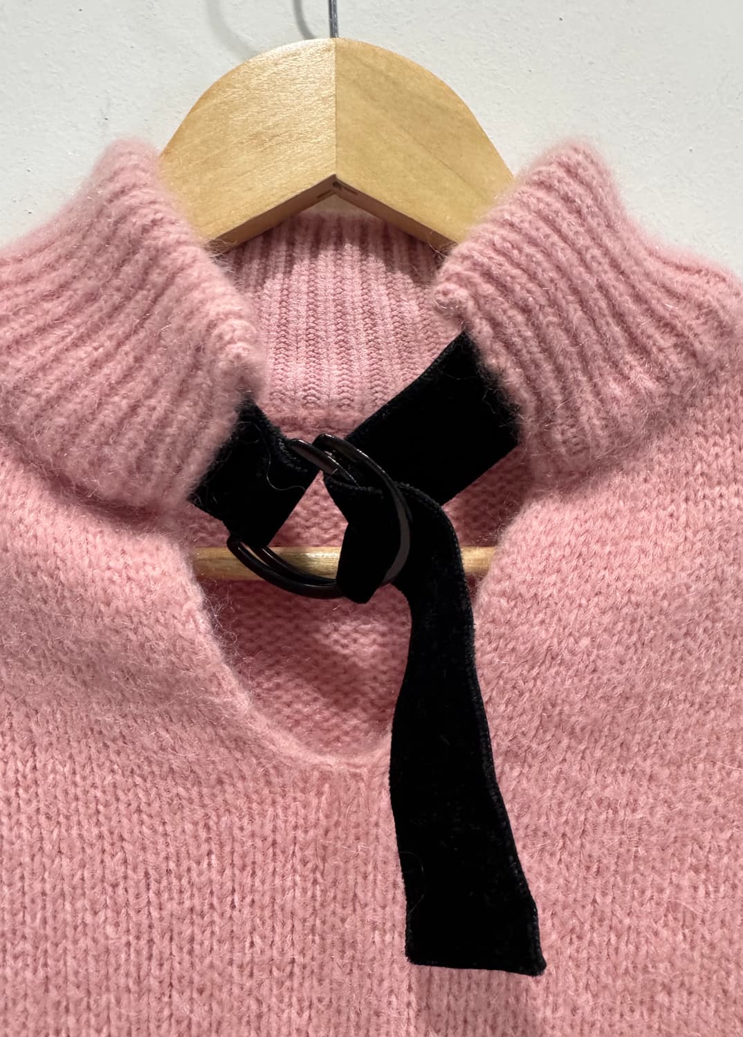 엠포리오 아르마니 핑크 니트 40사이즈 정픔 상품이미지3