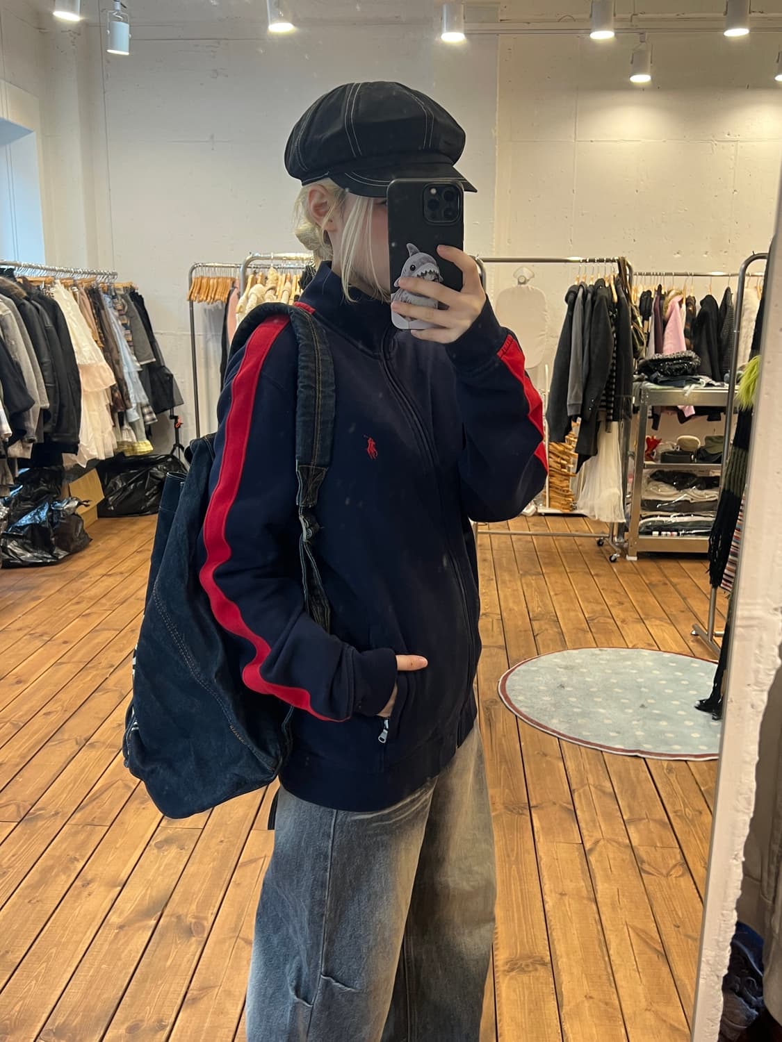 폴로 네이비 레드 져지 상품이미지3