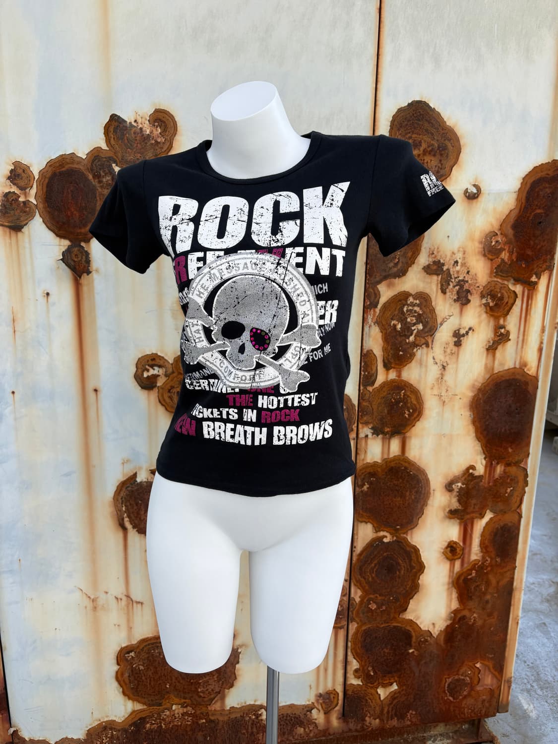 🎸블랙 펑크 프린팅 티셔츠🎸 상품이미지6