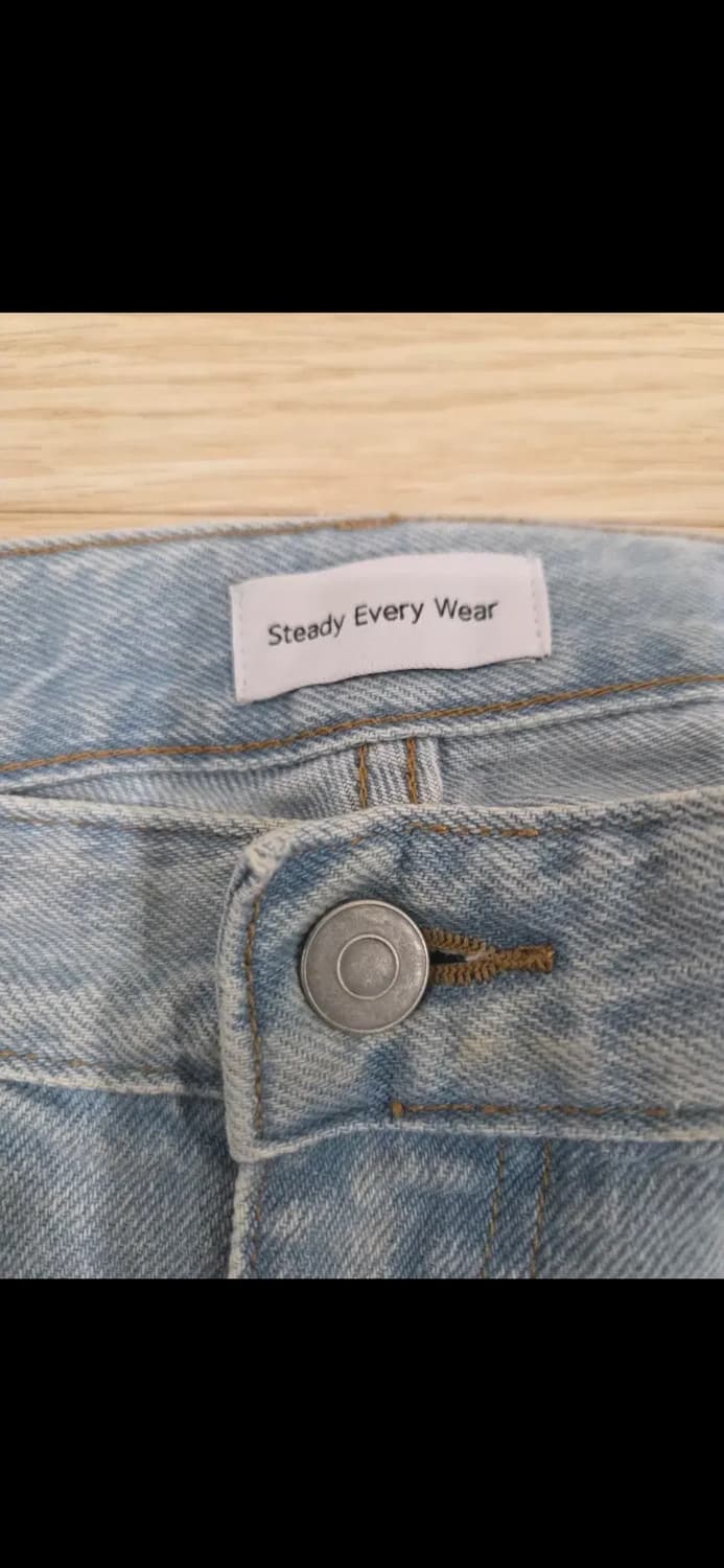 슬로우스테디클럽 릴렉스드 데님 라이트블루 상품이미지4