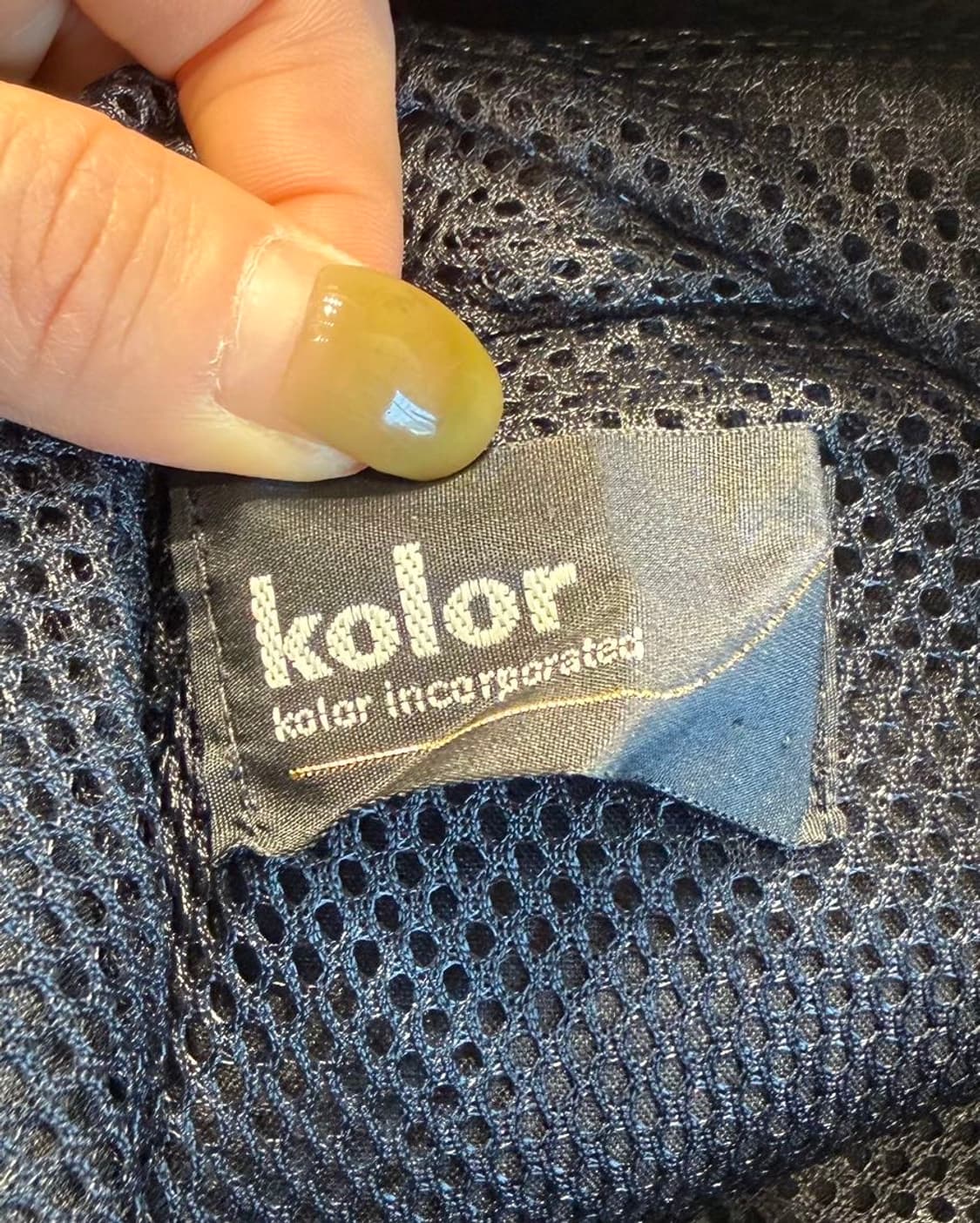 컬러 16aw 차콜 하프 집업 후디 상품이미지8