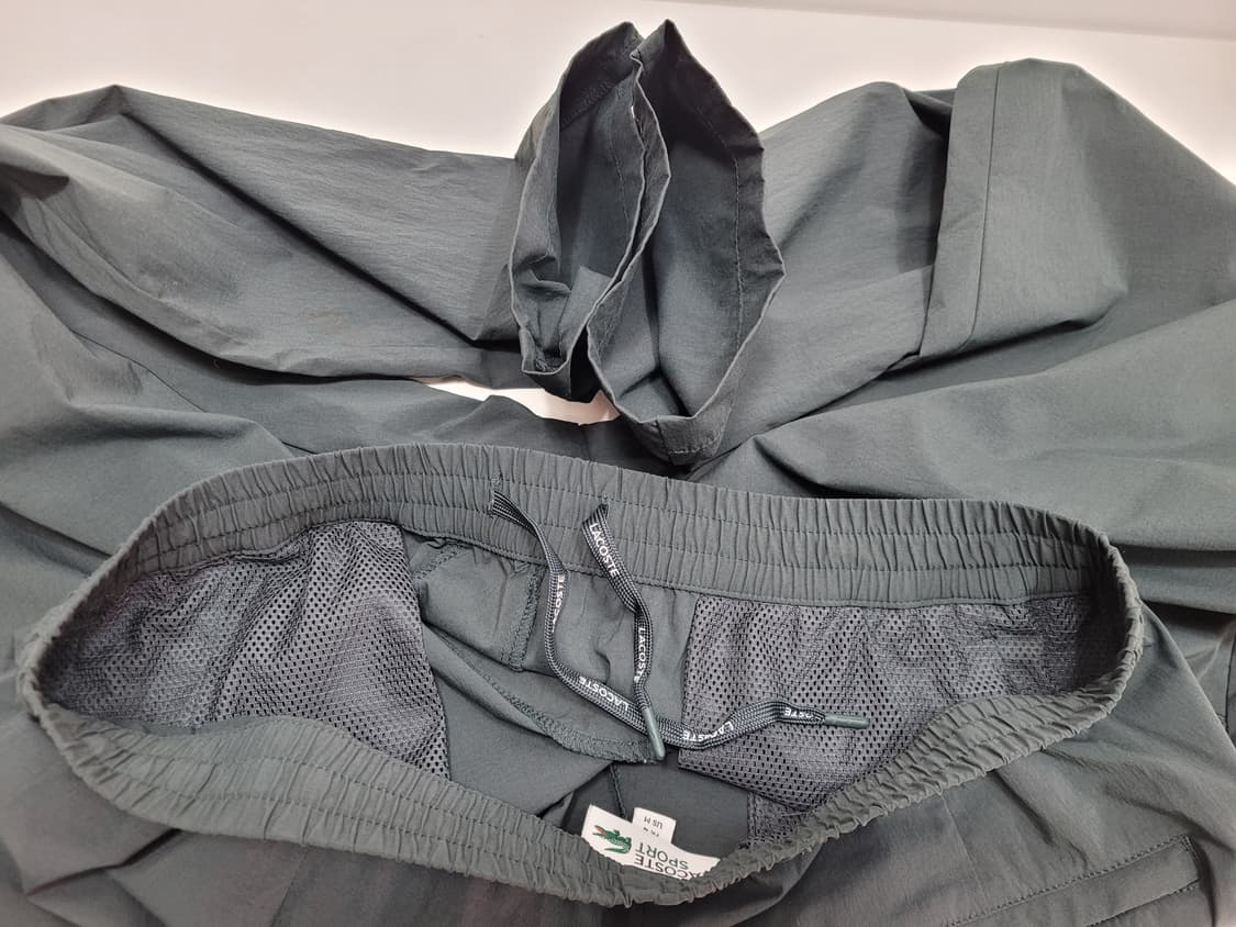 LACOSTE 24FW 라코스테 우븐 셋업 베이직 팬츠 / 남 M 카키  상품이미지8