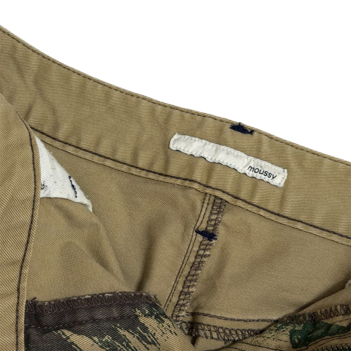 10s moussy 카모플라주 미디 스커트 상품이미지4