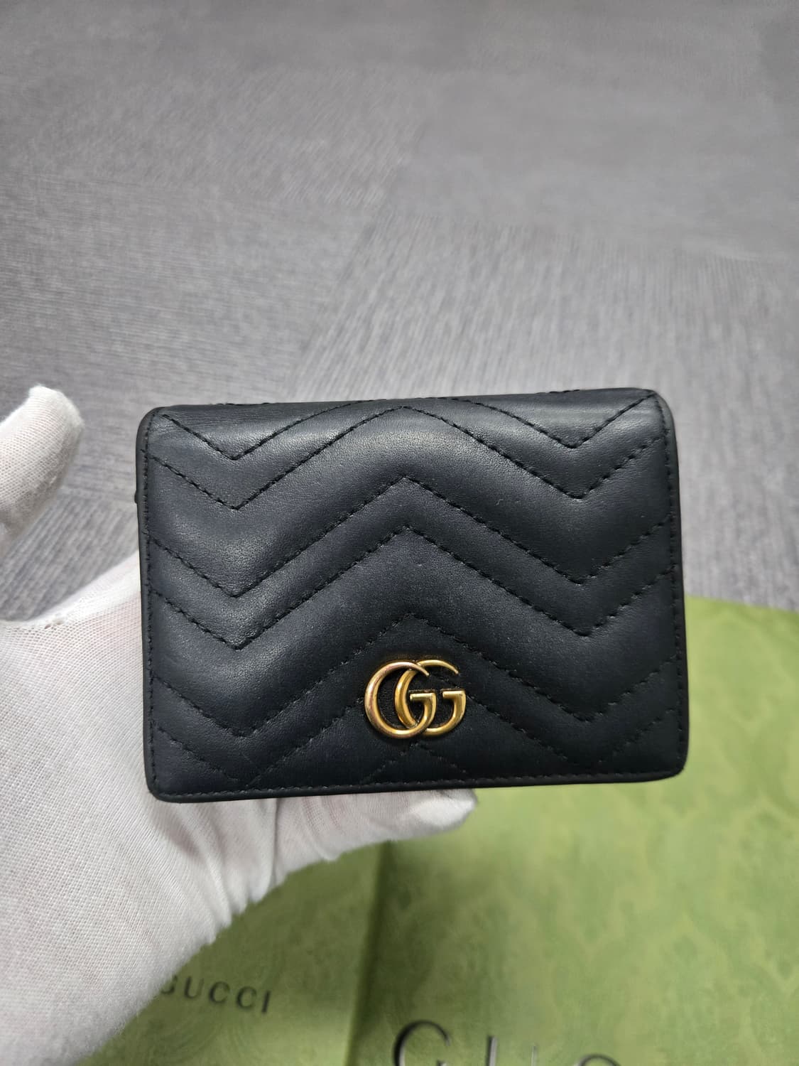[특가][정품] 구찌 마몬트 GG 반지갑 상품이미지1