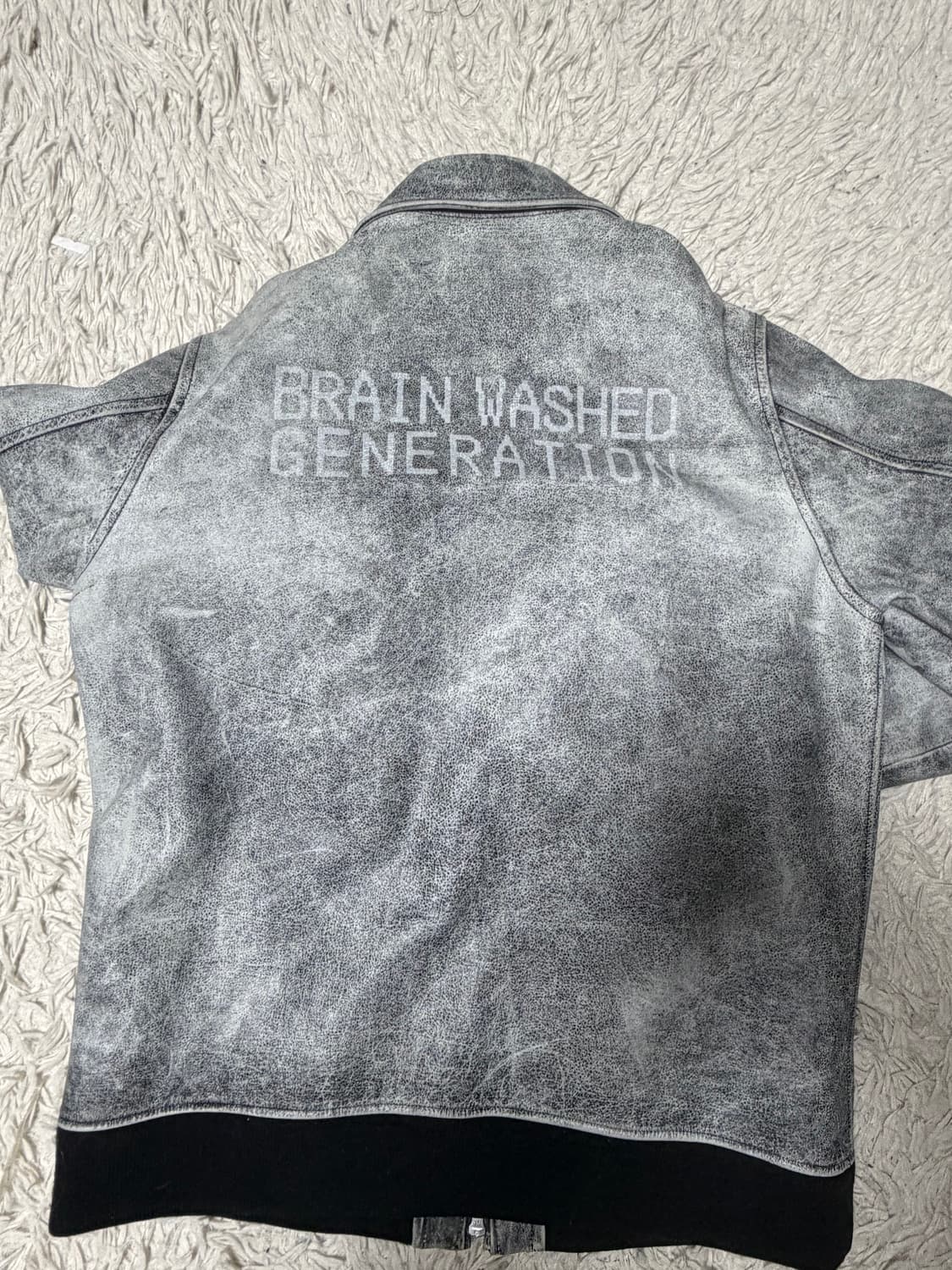 (4)언더커버 17aw 레더자켓 상품이미지4