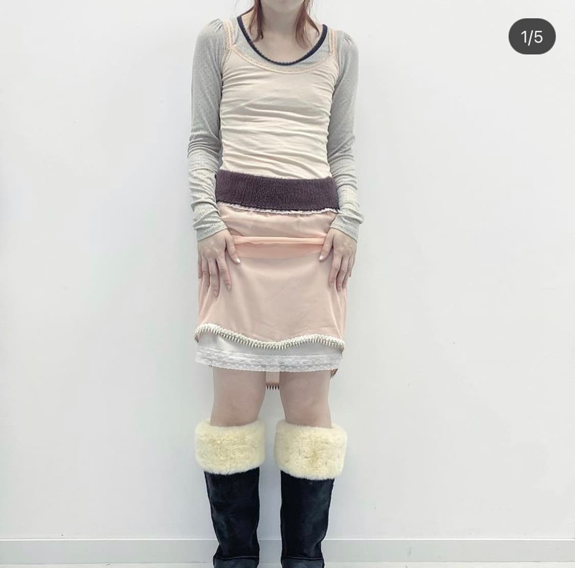 샵페어리 메이드 레이어드 스커트 상품이미지1