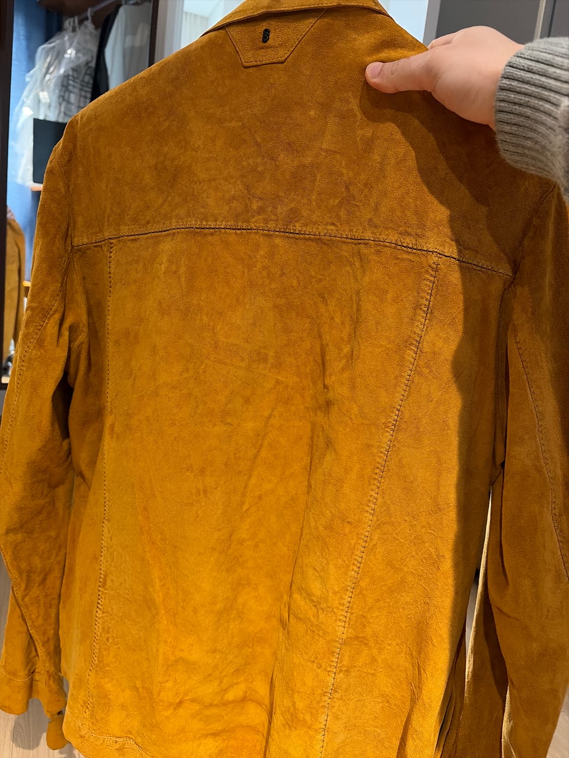 Salvatore santoro 스웨이드 셔츠,자켓 상품이미지2