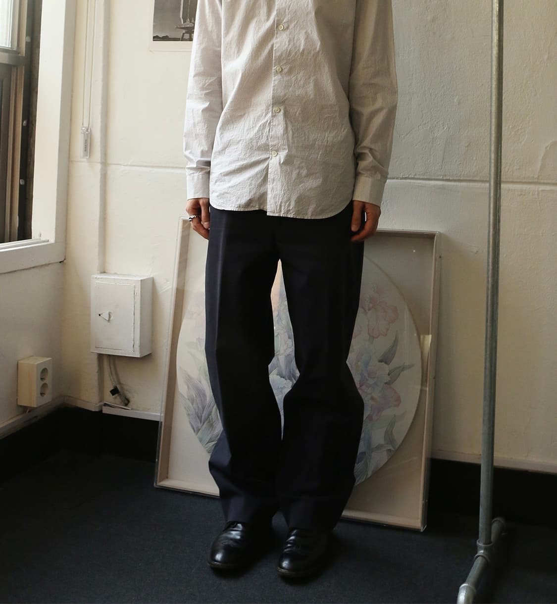 이세이 미야케 맨 네이비 트라우저  상품이미지1