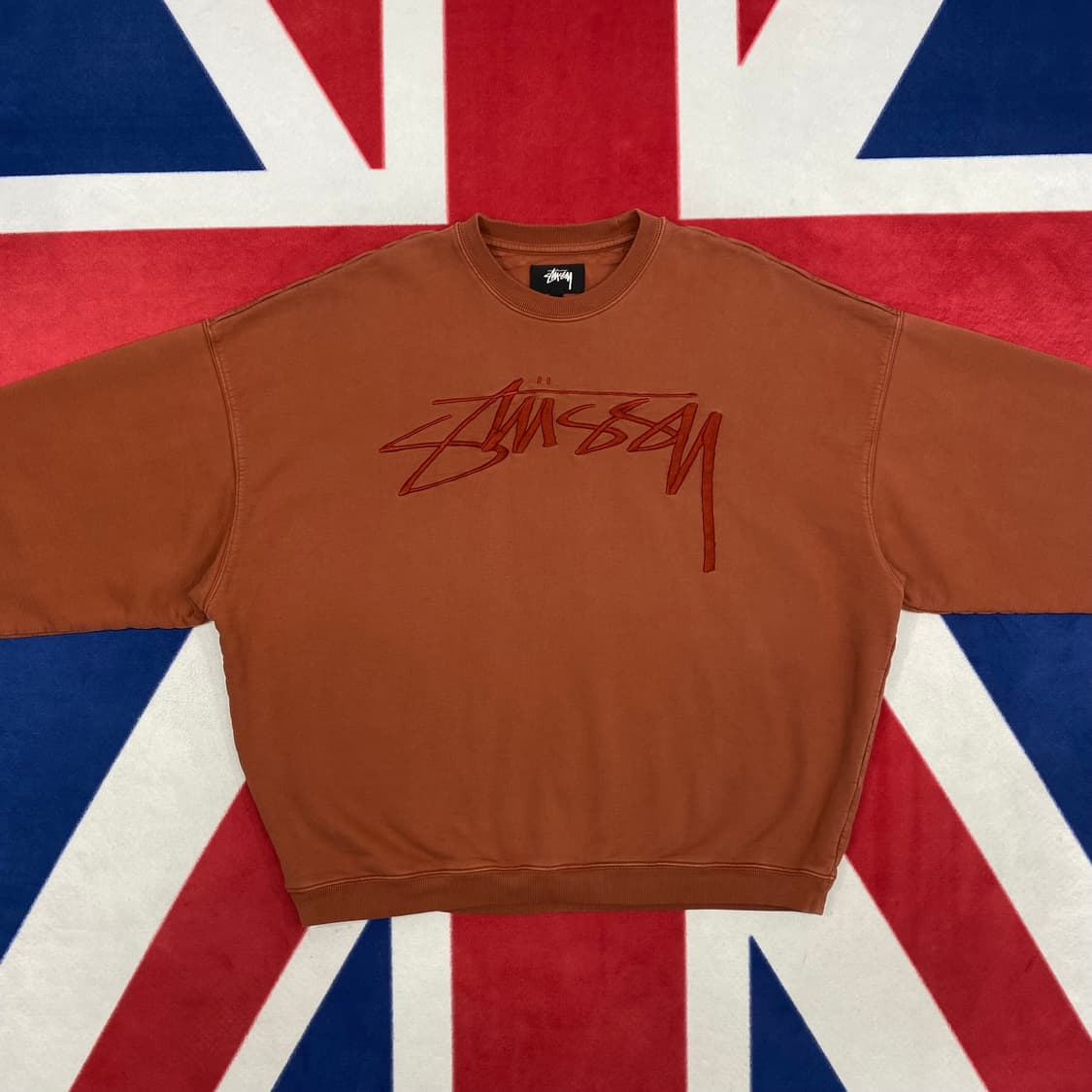 스투시 릴랙스드 맨투맨 L  상품이미지4