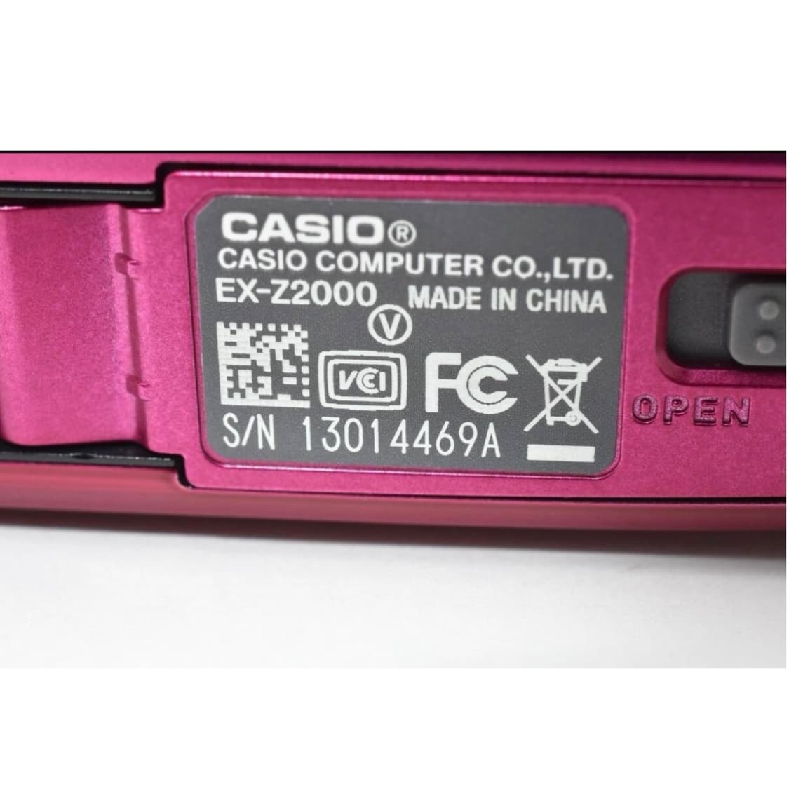 (최상품)카시오 엑슬림 z2000 핑크 casio exilim 상품이미지8