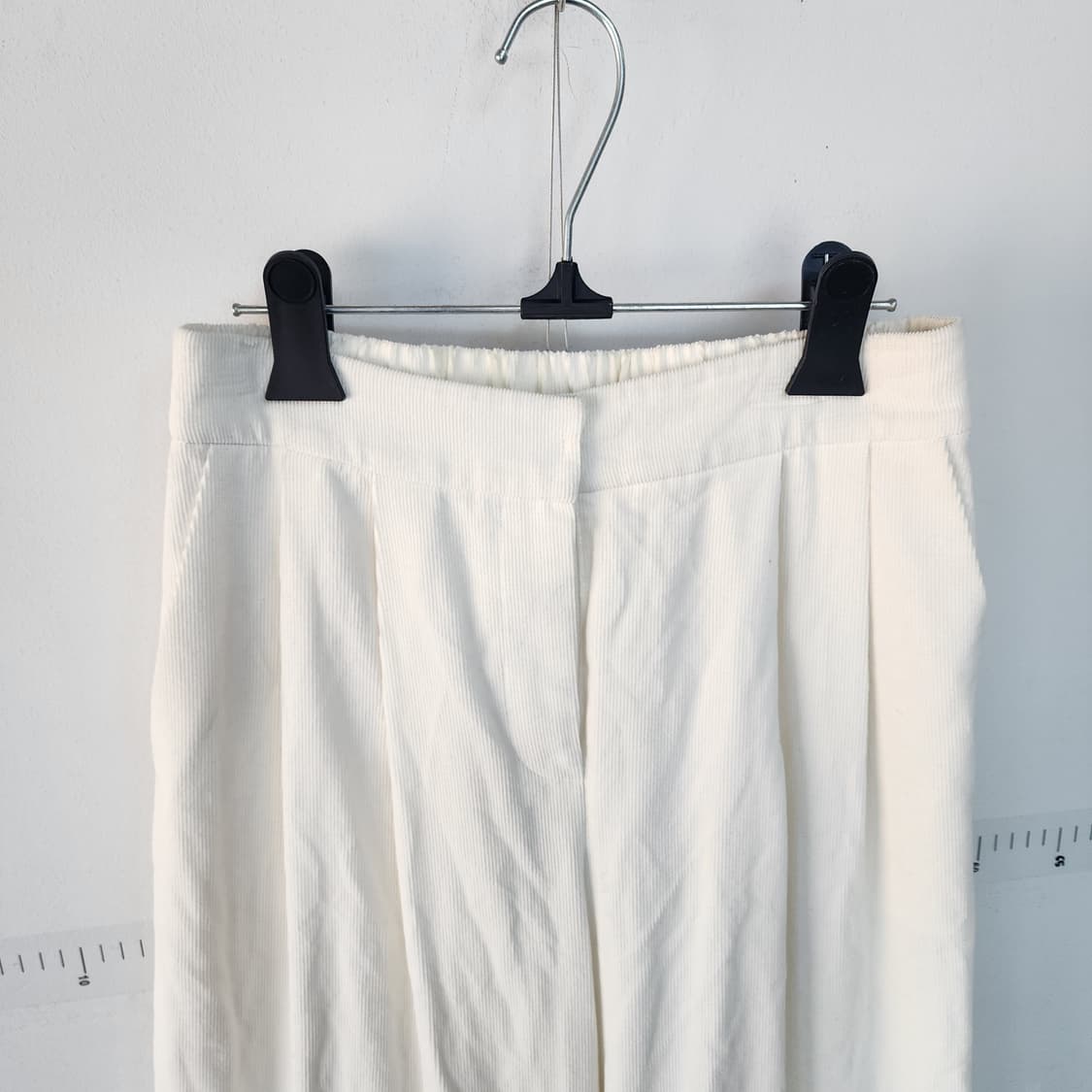 마쥬 아이보리 와이드 팬츠 상품이미지2