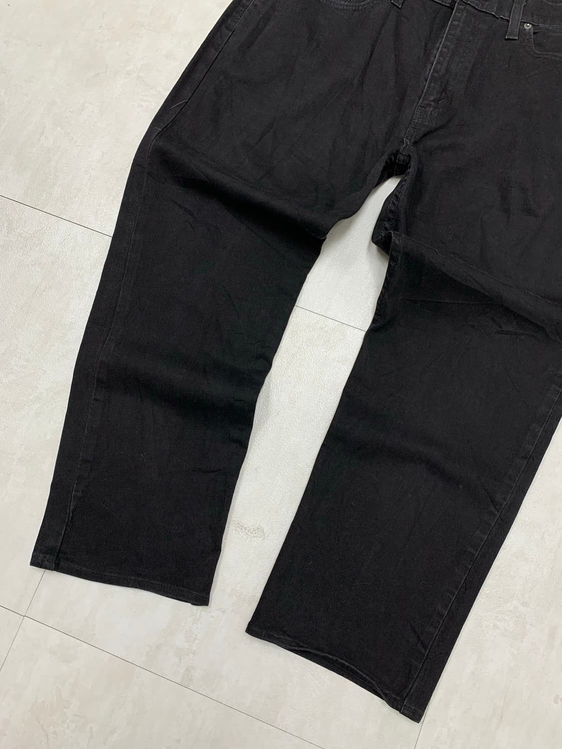 리바이스 502 흑청 데님 팬츠 #570 상품이미지3