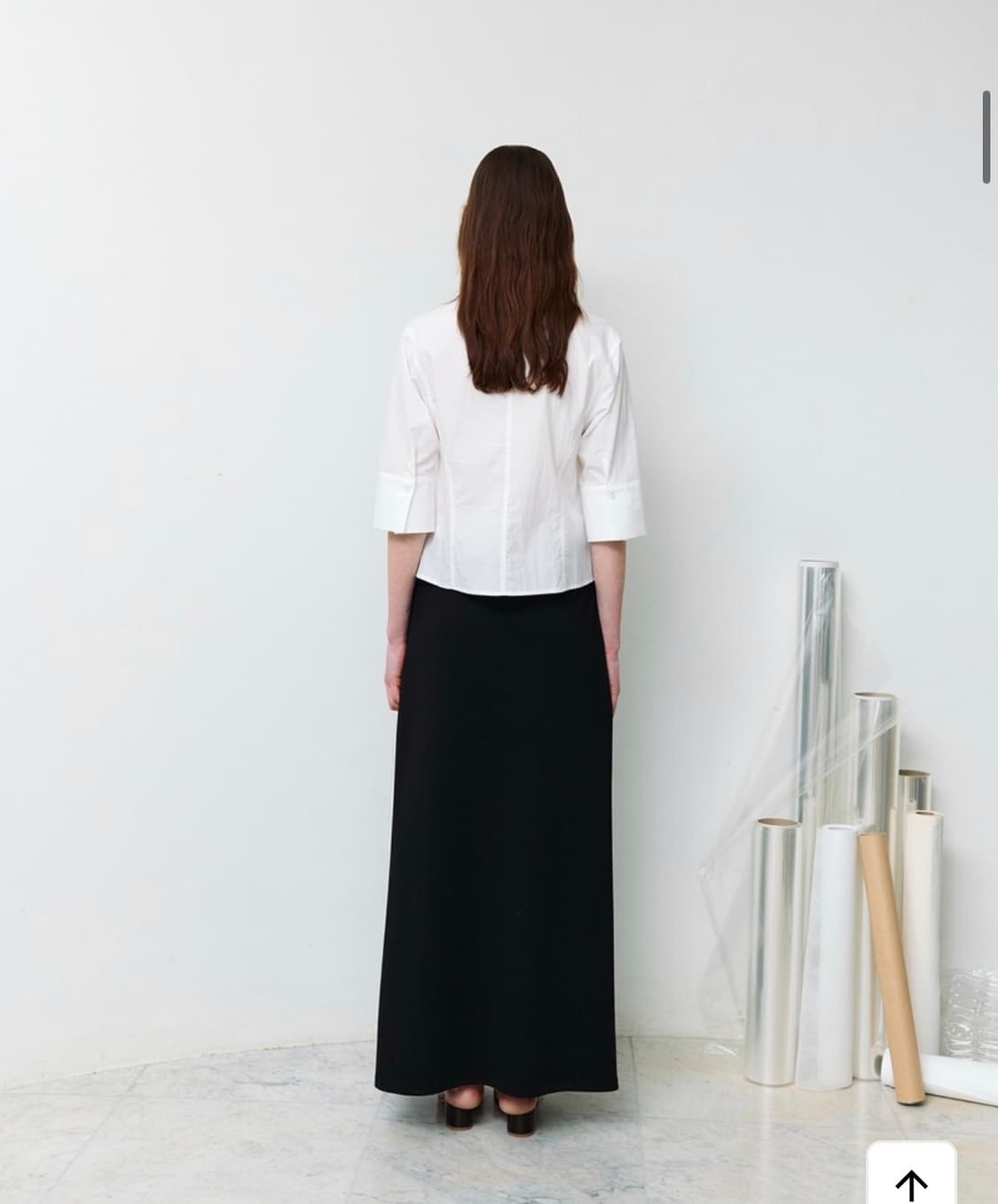 레터 7부 여름 셔츠 Dew 3/4 sleeve shirt  상품이미지4
