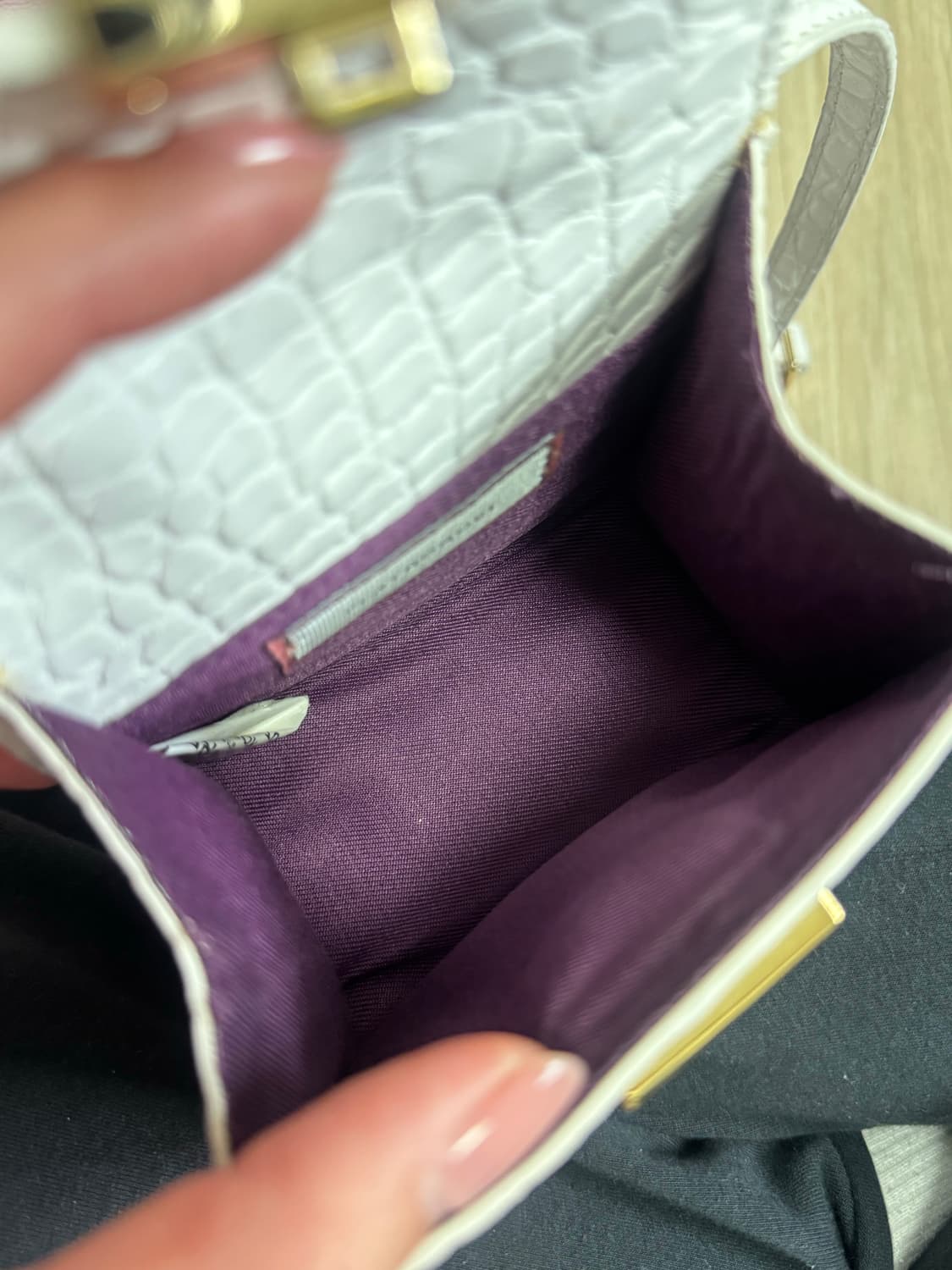 플레이노모어 마이크로 캔디백 화이트 상품이미지4