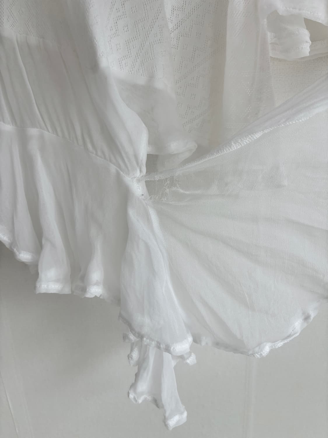 comme des garcons layered frill top 상품이미지6