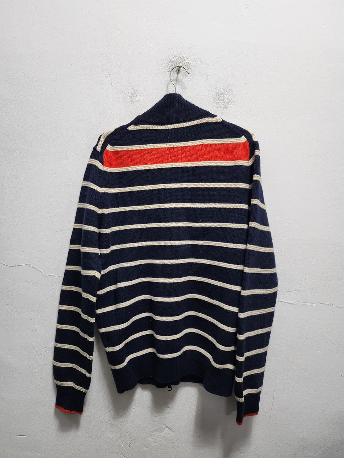 라코스테 WOOL 스트라이프 니트집업  상품이미지2