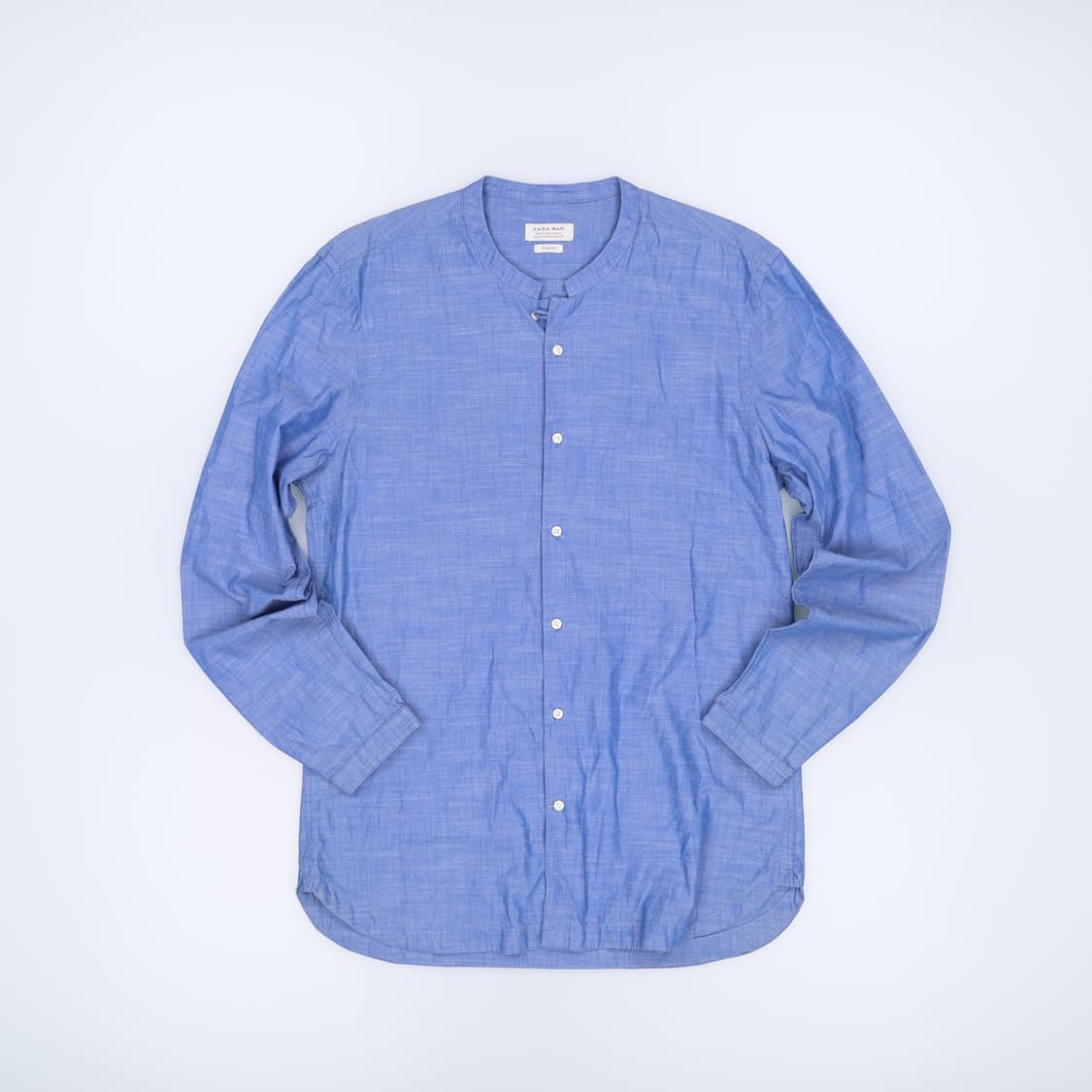 L 자라맨 차이나넥 셔츠 0429H 상품이미지1