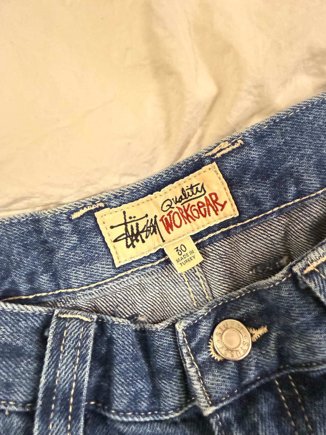 스투시 데님 팬츠 30사이즈 / 실착용 1회 상품이미지2