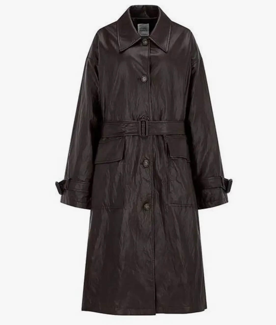 스튜디오 톰보이 레더코트 상품이미지1