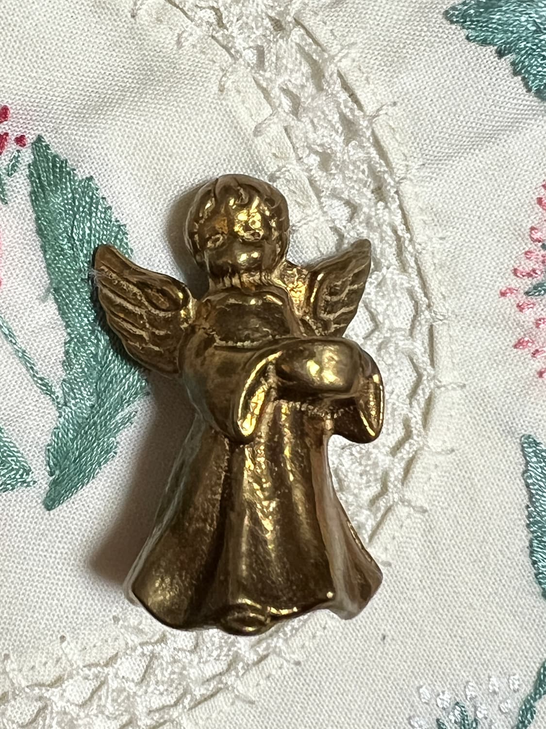 프랑스자수 쿠션커버, 은도금 미니촛대, 천사촛대 상품이미지1