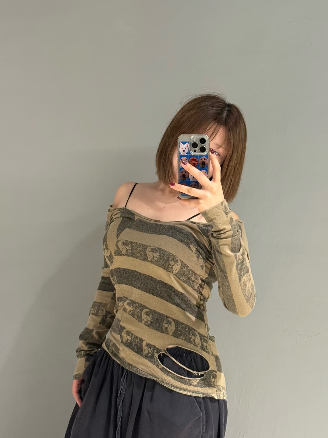 Heaven and Earth cutting long sleeve 상품이미지2