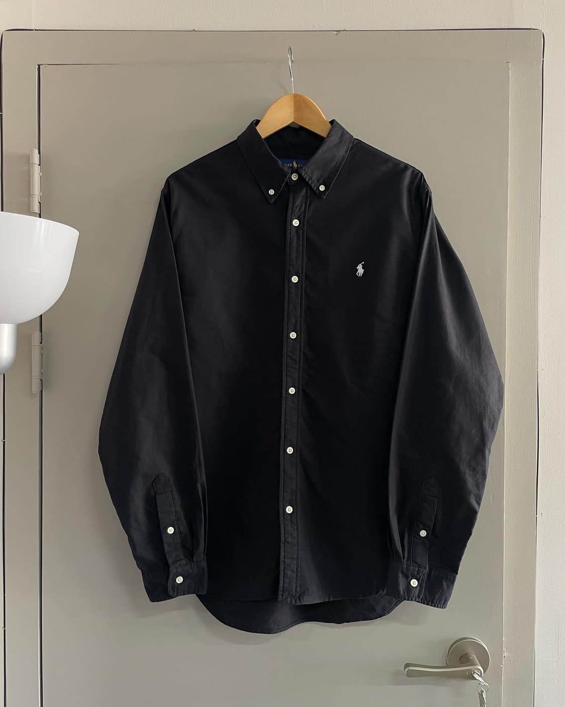 폴로 랄프로렌 클래식핏 솔리드 셔츠 (105-108) 상품이미지1