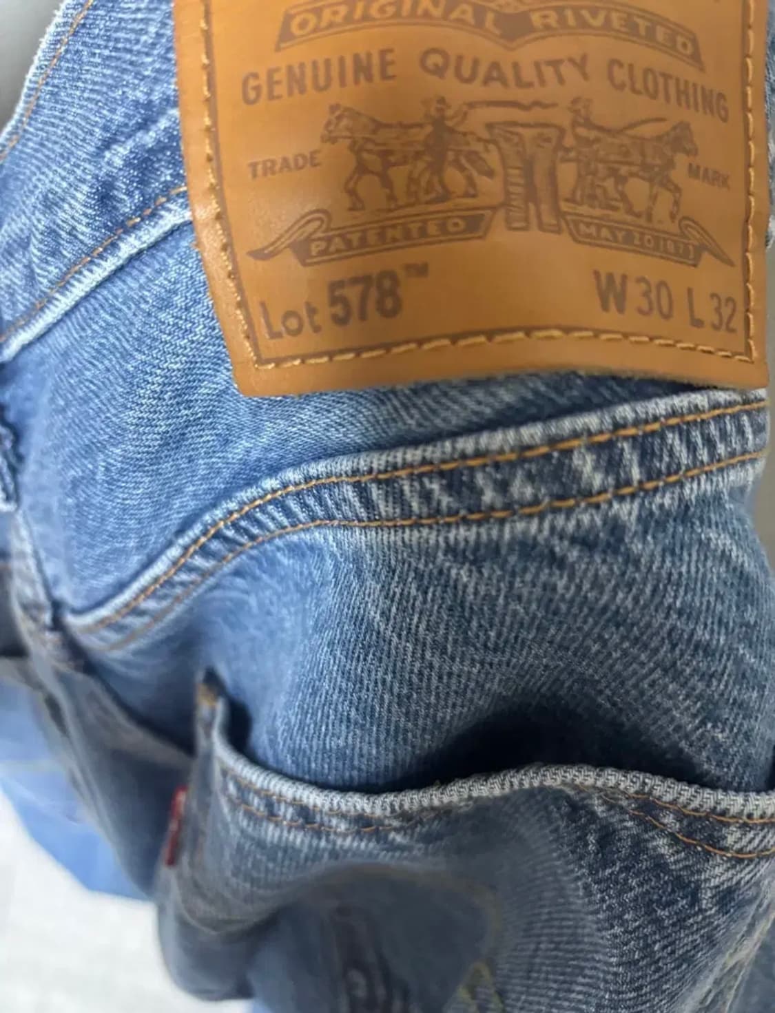 리바이스 578 30사이즈 상품이미지1