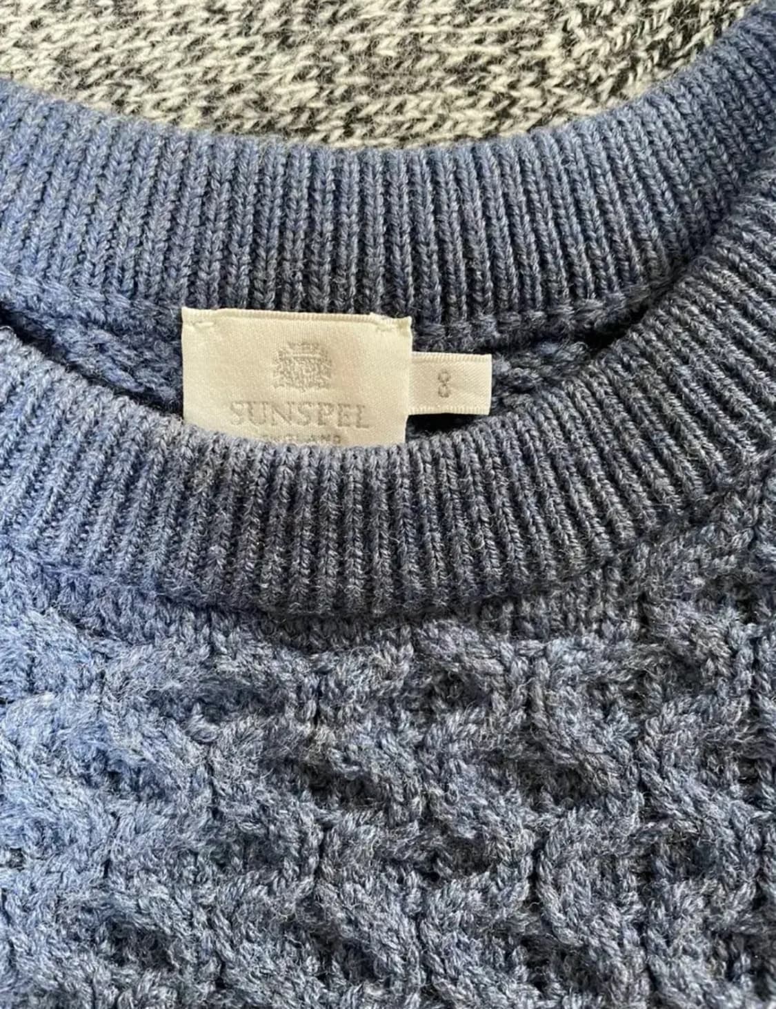 Sunspel 여성 메리노울 니트 008 size (XS) 상품이미지2