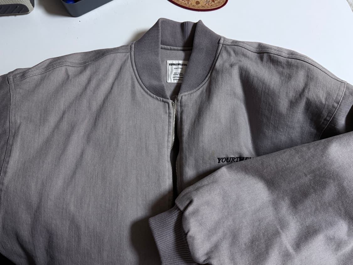 Yourtheless 유어더래스 붐버 항공 점퍼 상품이미지1