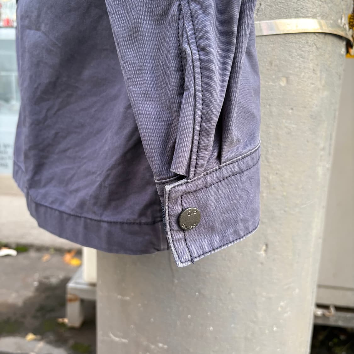 씨피컴퍼니 네이비 페이딩 고글 사파리 후디 자켓 상품이미지8