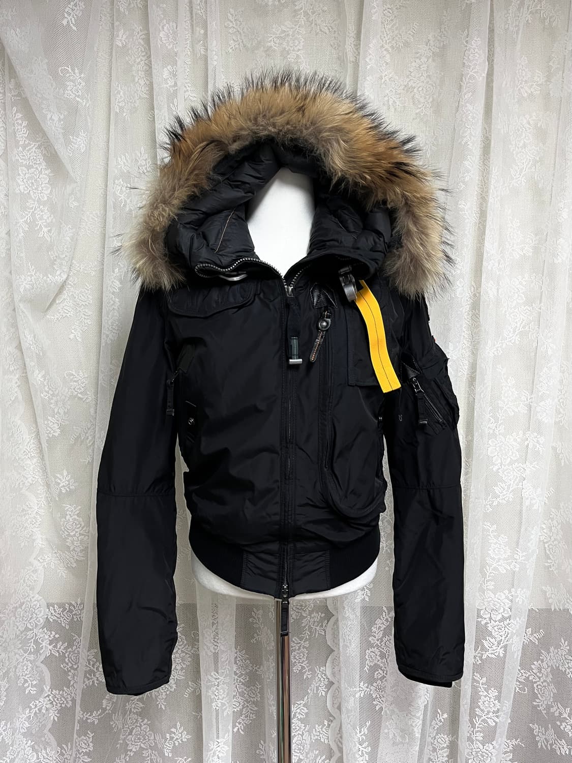 XS) 21FW 파라점퍼스 고비 패딩 점퍼 블랙 상품이미지1