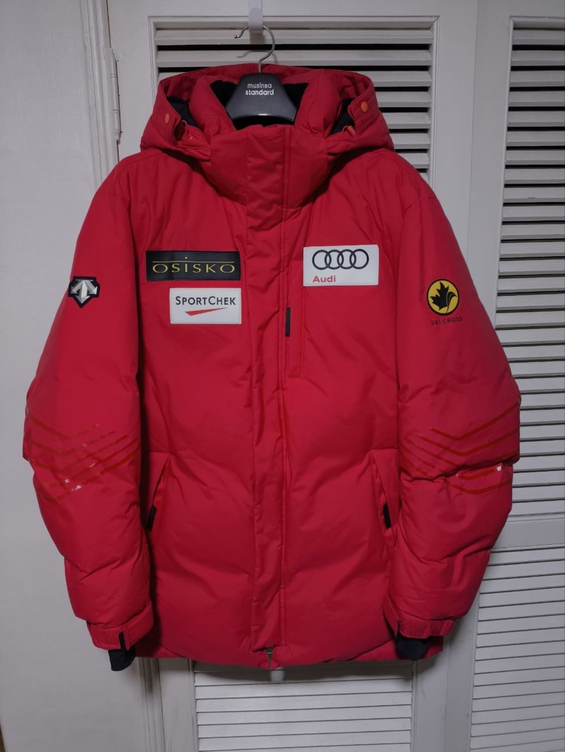 105 데상트 아우디패딩 스키크로스 덕다운 상품이미지1