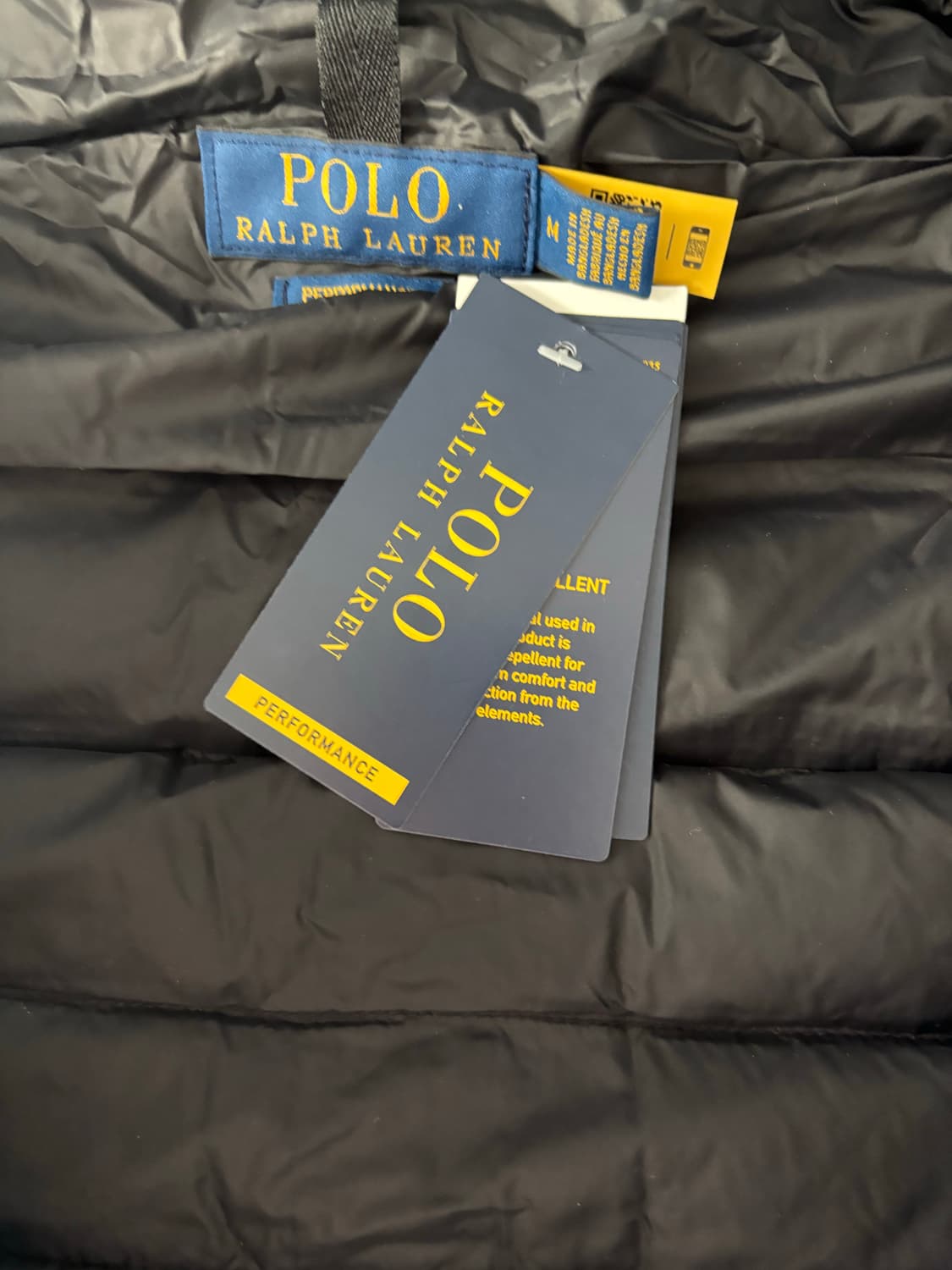[급처] 폴로 랄프로렌 패커블 경량패딩 블랙m 상품이미지3