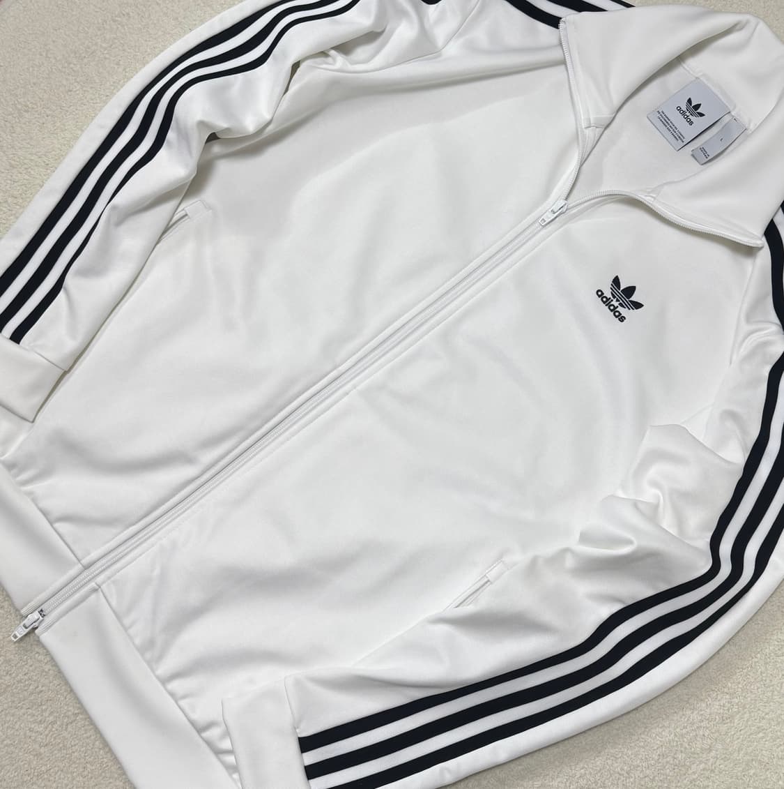 아디다스 베켄바우어 흰검 투웨이 져지 상품이미지4