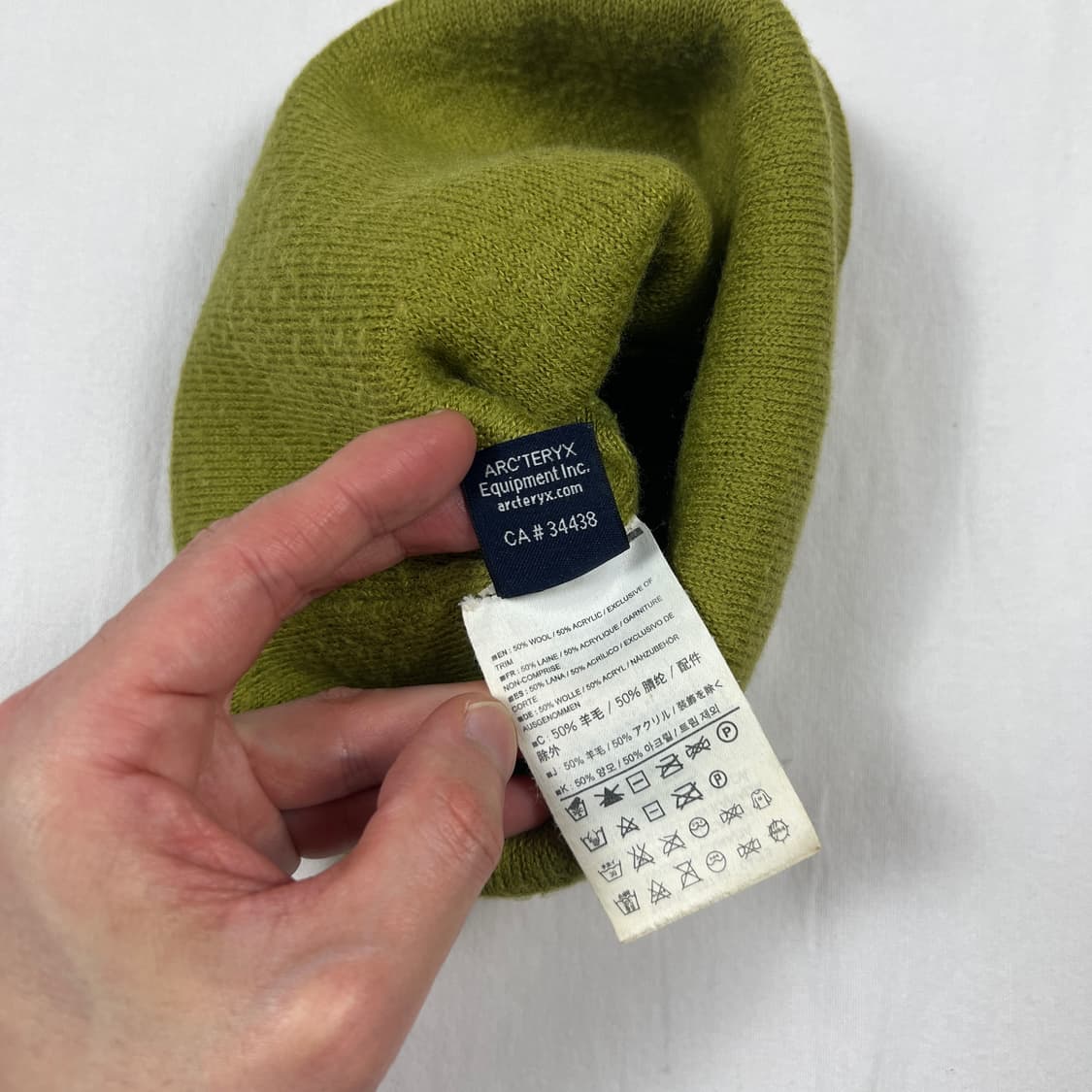 아크테릭스 arcteryx 로고 비니 모자 상품이미지6