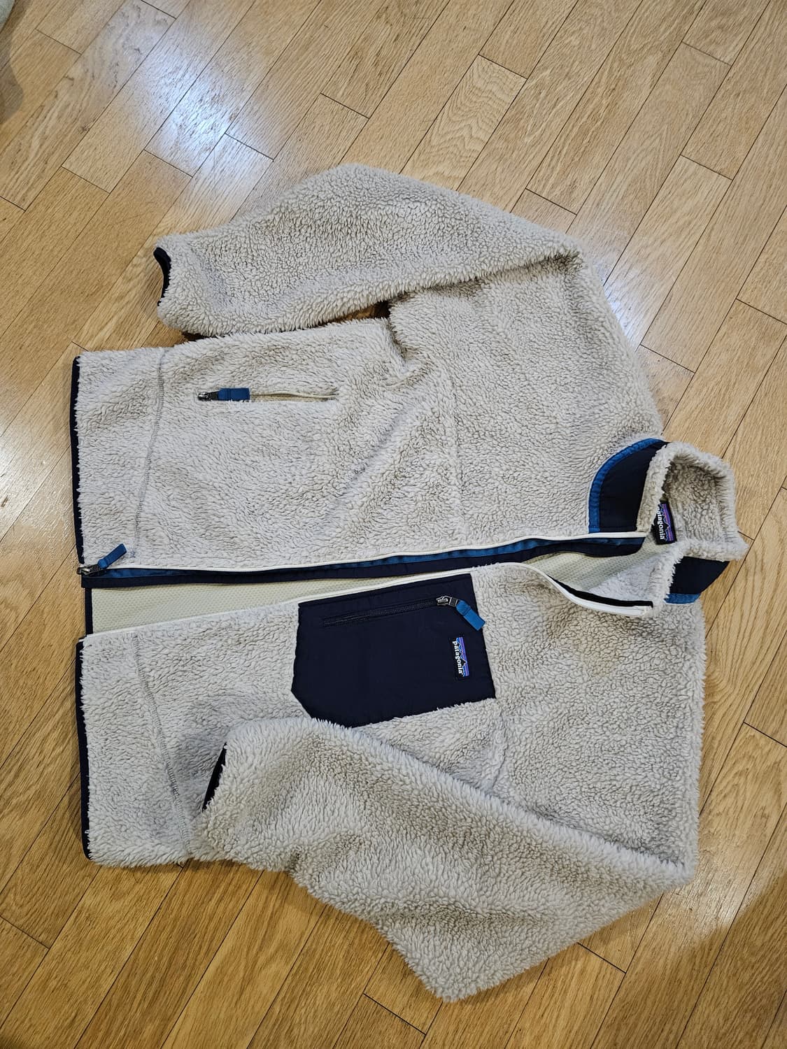 파타고니아 클래식 레트로 양털 자켓 라지 후리스 플리스 점퍼 상품이미지2