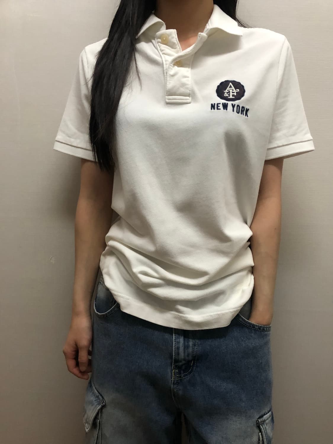 빈티지 아베크롬비 화이트 카라티셔츠 상품이미지7