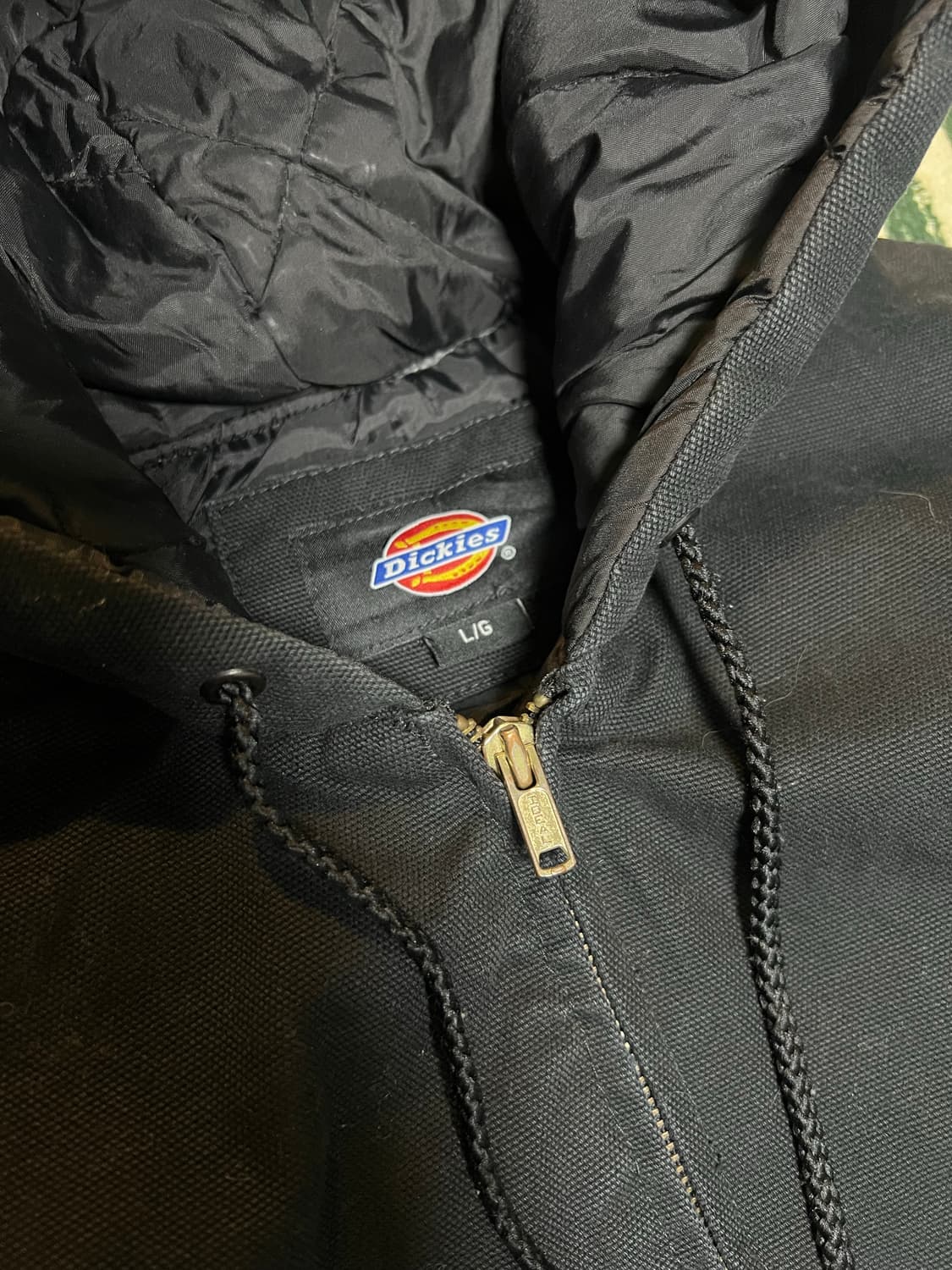 Dickies Duck Canvas Quilted Hooded Jacke 상품이미지5
