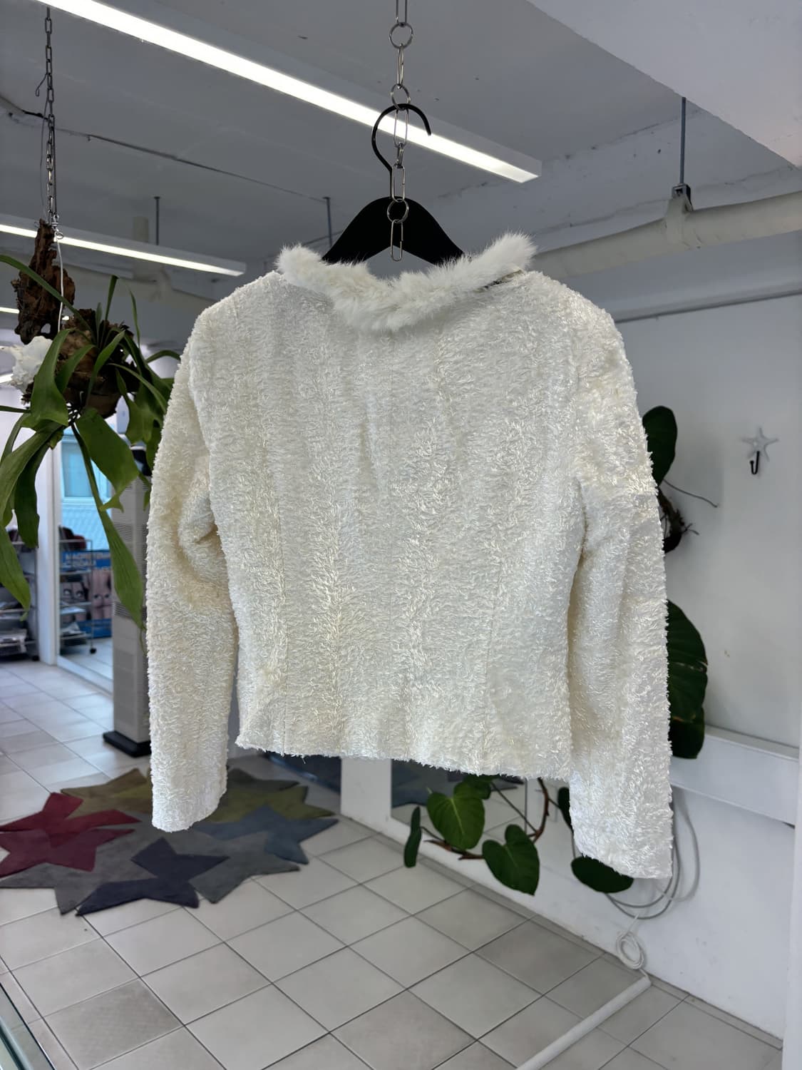 피조물빈티지 fur knit jacket 상품이미지2