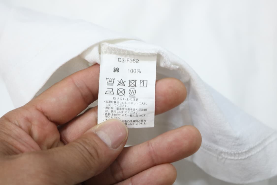 챔피온 빅로고 조각보 하단 탭 화이트 반팔티셔츠 (S) 상품이미지10