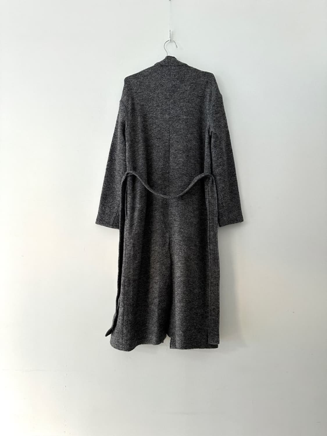 PURE DKNY strape easy cardigan / grey 상품이미지4