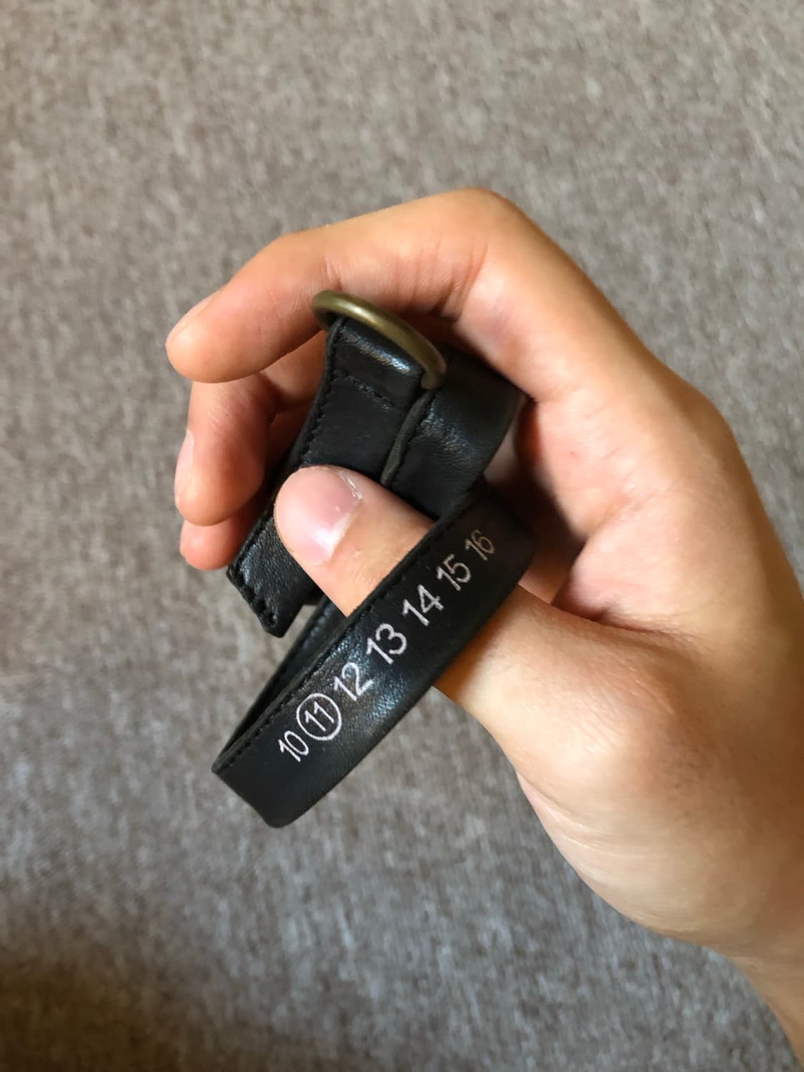 (OS) Maison margiela leather bracelet 상품이미지1