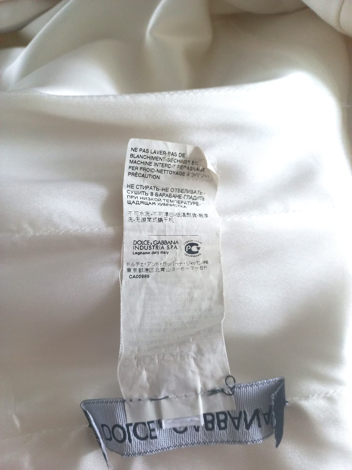 Dolce&Gabbana 화이트 미디 원피스 IT38 상품이미지9